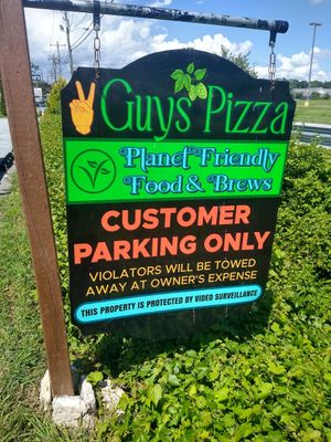 Near Lowe's and Aldi's, right off I-26 and 64 at 2 Guys Pizza in Hendersonville