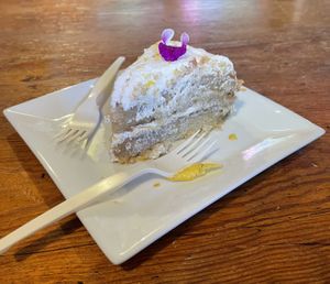 Lemon cake  at 2 Guys Pizza in Hendersonville
