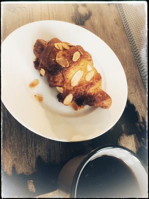 Vegan pain qu almond - where have you been all my life at King of Tarts in Edmonton