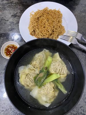 元宝干捞面  at Kuai Le Zhai in Johor Bahru