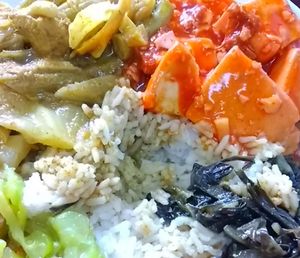 Great good plus huge serving you scoop yourself at Kuai Le Zhai in Johor Bahru