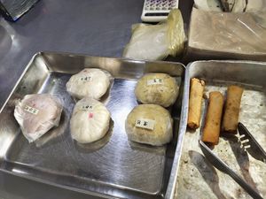 Bao and popiah at Kuai Le Zhai in Johor Bahru