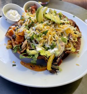 Taco bowl  at The Roxy Cafe in Vernon