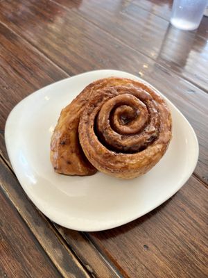 Cinnamon Bun  at The Roxy Cafe in Vernon