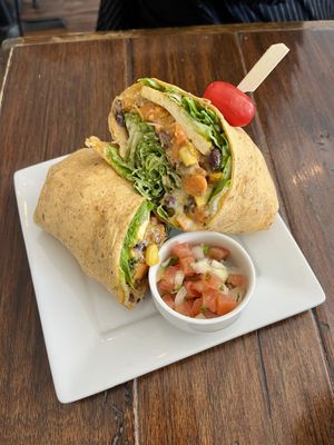 Ranchero Wrap  at The Roxy Cafe in Vernon