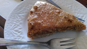 Nut cake at Maranta in Pucon