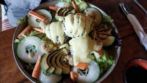 Oriental bowl at Maranta in Pucon