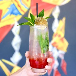 Cocktail at Louder Louder in Northbridge