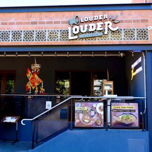 Entrance at Louder Louder in Northbridge