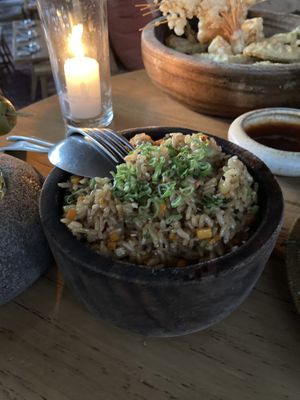 Rice (soo delicious and divine )  at Funky Geisha in Tulum