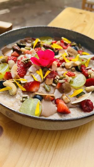   at Nibs Healthy Bar in Menorca