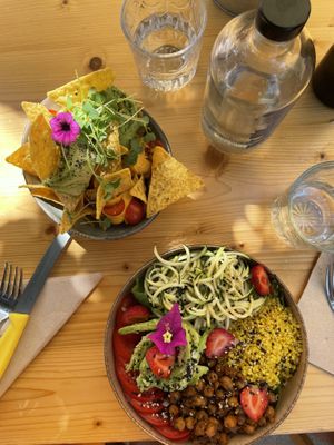   at Nibs Healthy Bar in Menorca