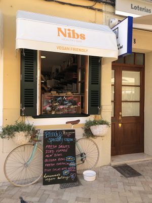   at Nibs Healthy Bar in Menorca