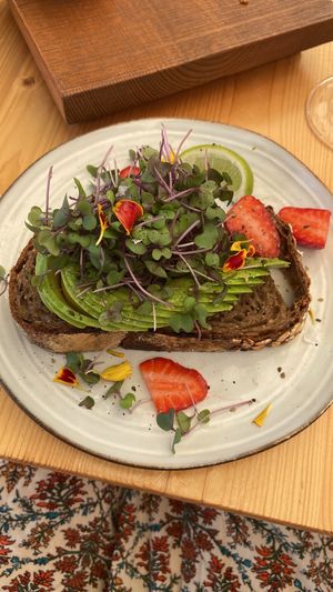 Avo Lima at Nibs Healthy Bar in Menorca