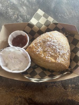 Vanilla scone! at SconeGrown in Bellingham