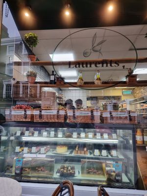 Shop window at Laurents in West London