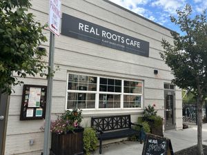   at Real Roots Cafe in Chattanooga