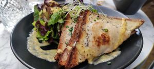 Croque monsieur at Bonnard in Paris