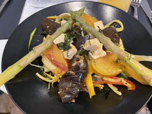 Salade du jour  at Bonnard in Paris