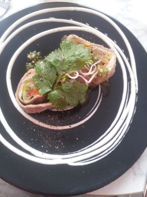 Crêpe de sarrasin aux légumes at Bonnard in Paris