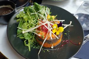 parmentier de patate douce at Bonnard in Paris