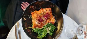 Lasagne de légumes de saison at Bonnard in Paris