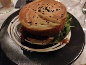 Bonnard burger at Bonnard in Paris