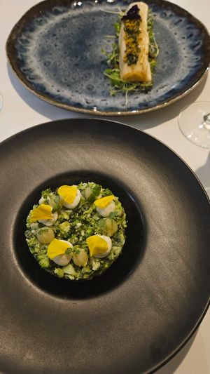 Amazing entree at Bonnard in Paris