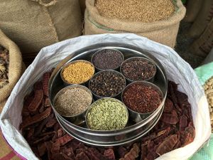 Herbs and spices at Dane & Port - Natural Kitchen in Bournemouth