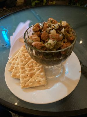 Ceviche   at Cow's Revenge Vegan in Panama City