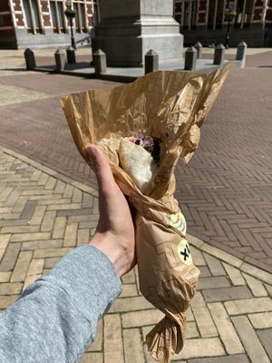 Delicious falafel! 🌱 at FLFL - Utrecht in Utrecht