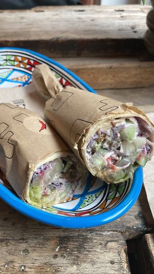 Falafel wrap  at FLFL - Utrecht in Utrecht