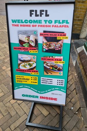 Menu at FLFL - Utrecht in Utrecht