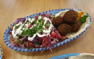 Falafel salad at FLFL - Carolieweg in Groningen