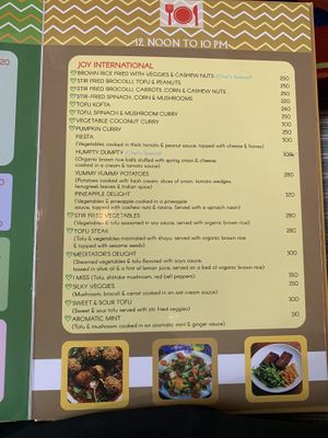   at Joy Food in Dharamkot