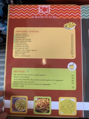   at Joy Food in Dharamkot