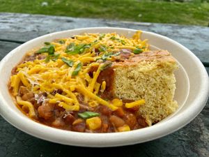 Chili at The Global Vegan Cafe  in Poughkeepsie