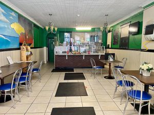 Inside at The Global Vegan Cafe  in Poughkeepsie