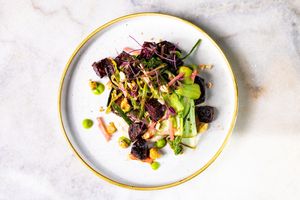 Miso Aubergine at Erpingham House in Edinburgh