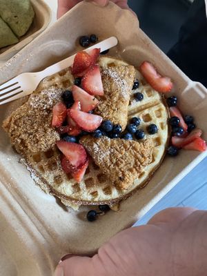 Chickn & waffle at Project Pollo - Crownhill in San Antonio