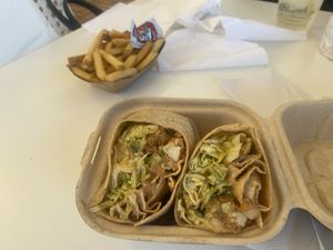 Chipotle chicken wrap at Project Pollo - Crownhill in San Antonio