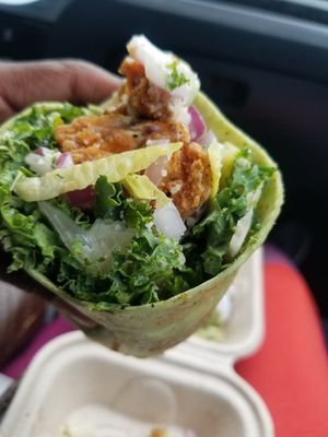 Chik'n Wrap at Project Pollo - Crownhill in San Antonio