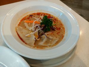 Chili wantons at Woka Woka in Sunnybank