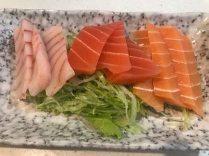 Sushimi  at Woka Woka in Sunnybank