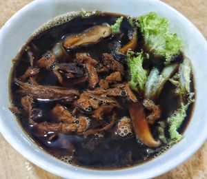 Shi Quan herbal duck noodles at Tian En Vegetarian  in Johor Bahru