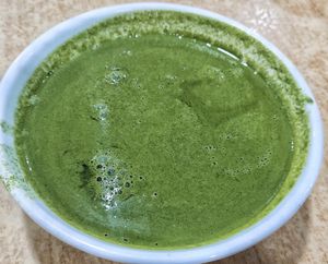 Thunder Tea soup at Tian En Vegetarian  in Johor Bahru