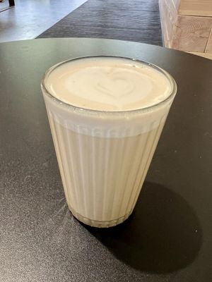 Chai oat latte   at Tarmachan in Ballater