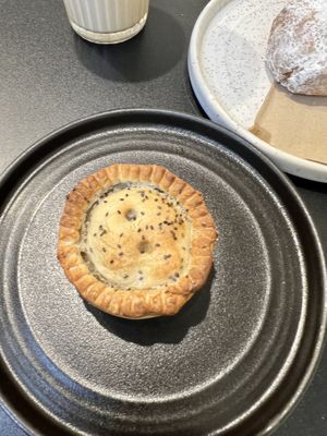 Pea & potato pie   at Tarmachan in Ballater