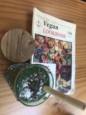 Power green smoothie  at iVegan Supershop Da Nang - Healthy Plant Based Cafe in Da Nang