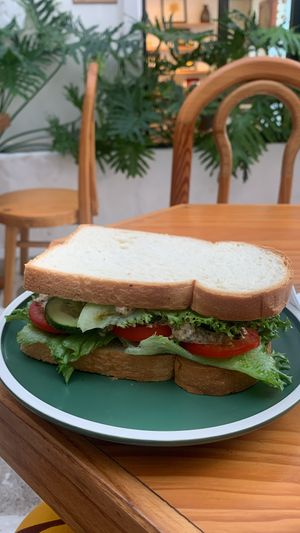 Vegan tuna sammie  at iVegan Supershop Da Nang - Healthy Plant Based Cafe in Da Nang